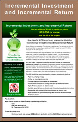 Incremental Investment and Incremental Return