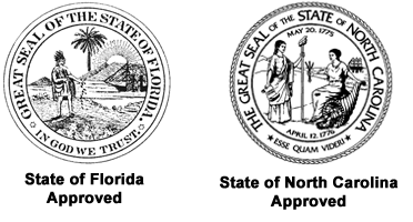 Approved Professional Engineer PDH Continuing Education Provider in Florida and North Carolina